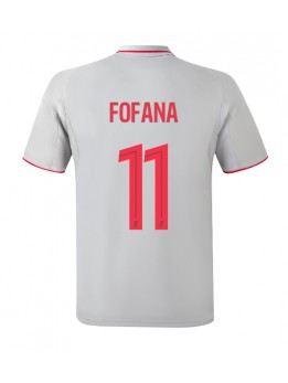 Billige Olympique Lyonnais Malick Fofana #11 Tredjedrakt 2025-26 Kortermet